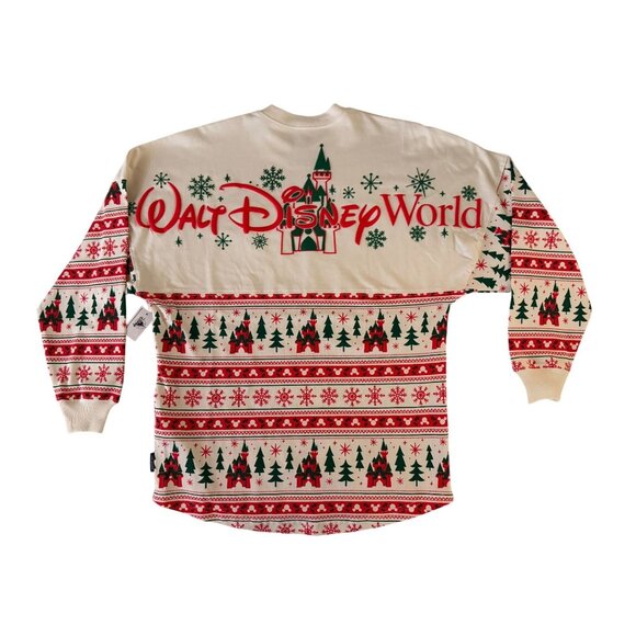 Disney Parks 2025 Fair Isle Spirit Jersey – Walt Disney World Holiday NWT– - Picture 1 of 2
